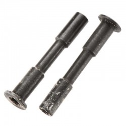 AR340066 POSTE DE DIRECCION EN ACERO 3X45MM (NEGRO) (2PCS) - Imagen 1