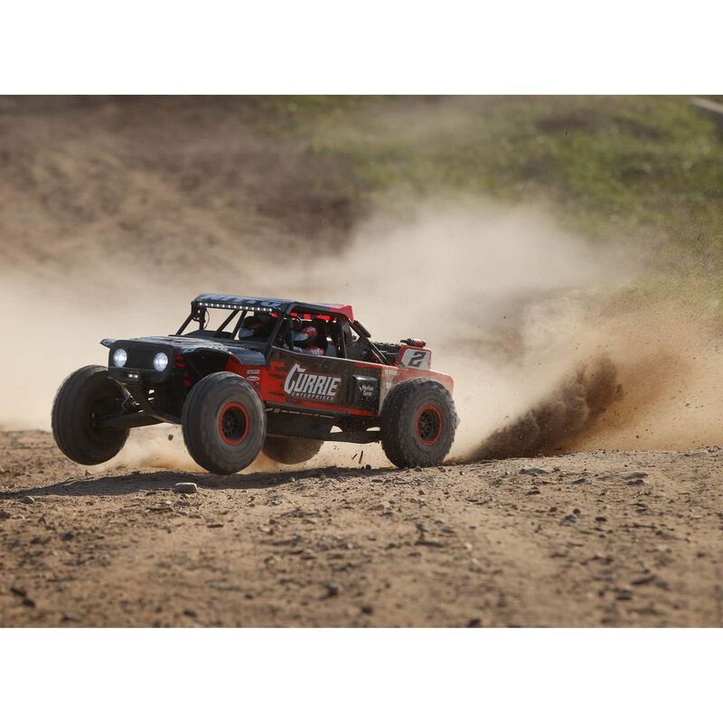 LOSI HAMMER REY 1/10 U4 4WD ROCK RACER BRUSHLESS RTR CON SMART y AVC, Rojo ACCION - Imagen 2