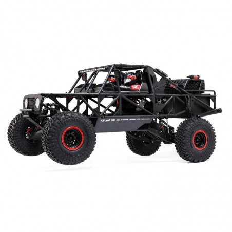 LOSI HAMMER REY 1/10 U4 4WD ROCK RACER BRUSHLESS RTR CON SMART y AVC, Rojo CHASIS - Imagen 8
