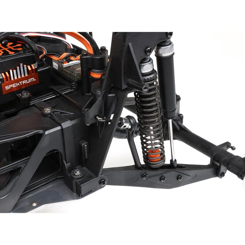 LOS03030T1LOSI 1/10 Hammer Rey U4 4WD Rock Racer Brushless RTR con Smart y AVC, Rojo - Imagen 10
