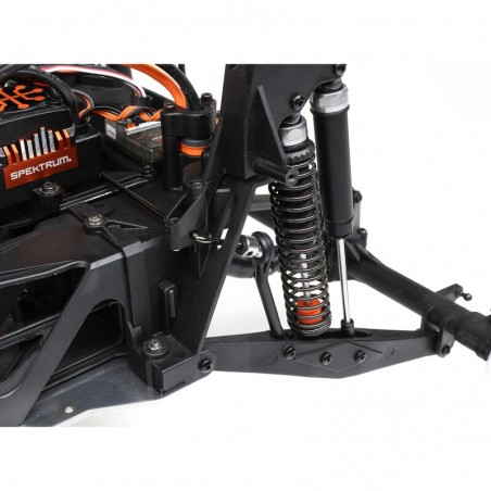 LOS03030T1LOSI 1/10 Hammer Rey U4 4WD Rock Racer Brushless RTR con Smart y AVC, Rojo - Imagen 10