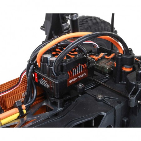 LOS03030T1LOSI 1/10 Hammer Rey U4 4WD Rock Racer Brushless RTR con Smart y AVC, Rojo - Imagen 13