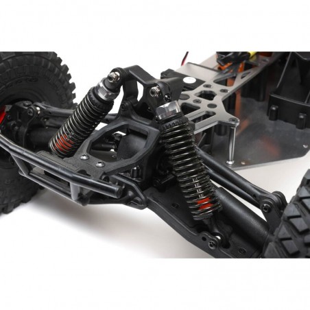 LOS03030T1LOSI 1/10 Hammer Rey U4 4WD Rock Racer Brushless RTR con Smart y AVC, Rojo - Imagen 15