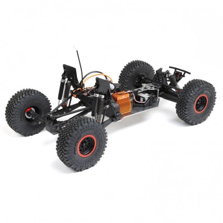LOS03030T1LOSI 1/10 Hammer Rey U4 4WD Rock Racer Brushless RTR con Smart y AVC, Rojo - Imagen 17