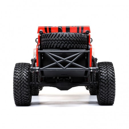 LOS03030T1LOSI 1/10 Hammer Rey U4 4WD Rock Racer Brushless RTR con Smart y AVC, Rojo - Imagen 18