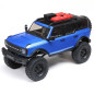 AXIAL 1/24 SCX24 2021 Ford Bronco 4WD Camión RTR cepillado, azul