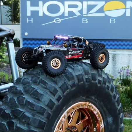 LOSI 1/10 LASERNUT U4 4WD Rock Racer BRUSHLESS RTR con Smart y AVC, negro RCPROGRANADA.COM - Imagen 5