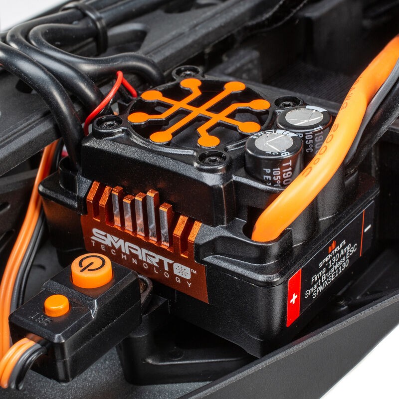 LOSI 1/10 LASERNUT U4 4WD Rock Racer BRUSHLESS RTR con Smart y AVC, negro - Imagen 8