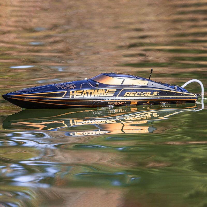 PRO BOAT Recoil 2 26" Autoadrizable Deep-V RTR sin escobillas, Heatwave - Imagen 10