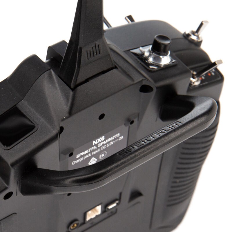 SPM6775EU SPEKTRUM Transmisor DSMX de 6 canales NX6 con receptor de telemetría AR6610T, intl. - Imagen 2