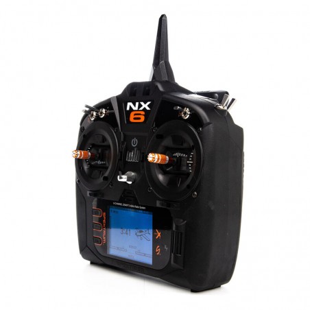 SPM6775EU SPEKTRUM Transmisor DSMX de 6 canales NX6 con receptor de telemetría AR6610T, intl. - Imagen 7