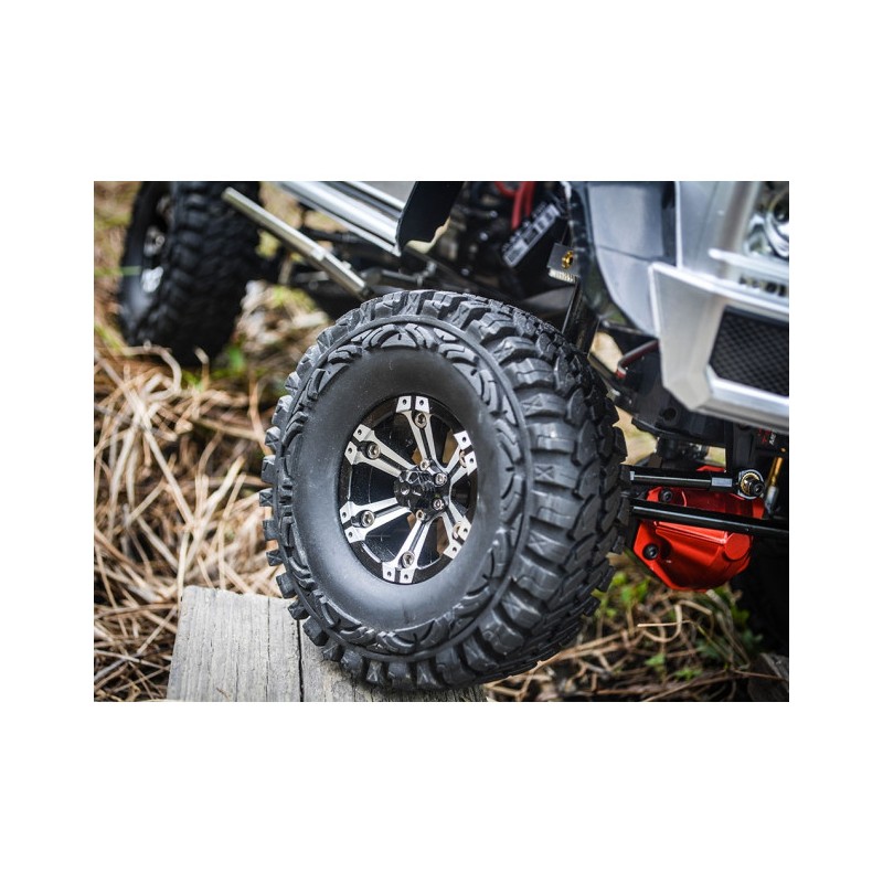 BRW760932ABK Ruedas de aluminio CHROMA™ 1.9 High Mass Beadlock con 6 radios (2) Estilo A Negro [certificado RECON G6 The Fix - Imagen 4