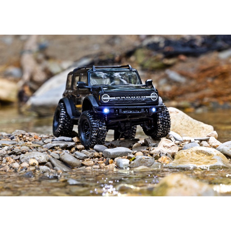 TRAXXAS BRONCO 1/18 TRX-4M Scale and Trail Crawler Ford Bronco 4WD Electric Truck with TQ NEGRO RCPROGRANADA.COM - Imagen 16