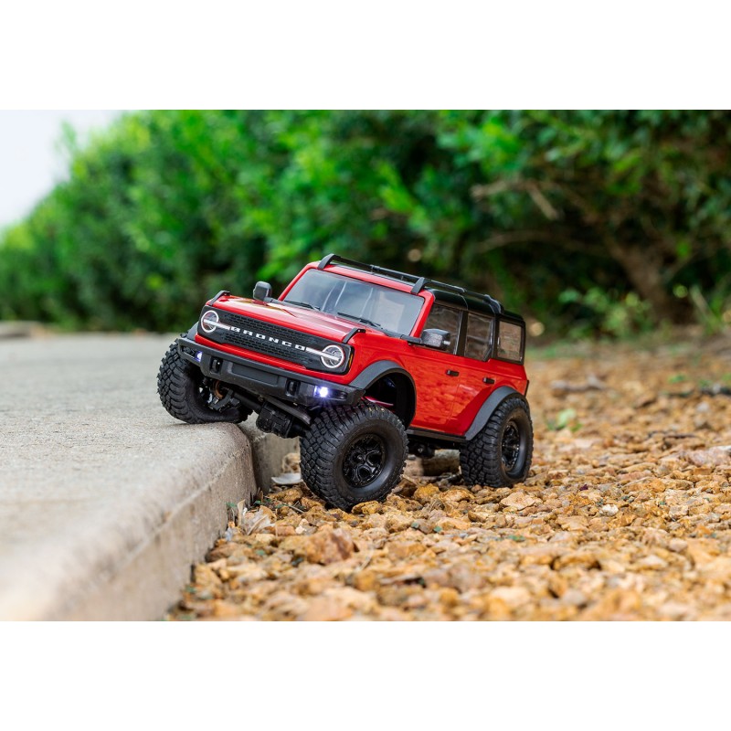 NOVEDAD TRAXXAS BRONCO 1/18 TRX-4M Scale and Trail Crawler Ford Bronco 4WD Electric Truck with TQ ROJOTRX97074-1BLK - Imagen 20