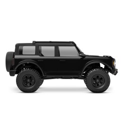 TRAXXAS BRONCO 1/18 TRX-4M Scale and Trail Crawler Ford Bronco 4WD Electric Truck with TQ NEGRO
