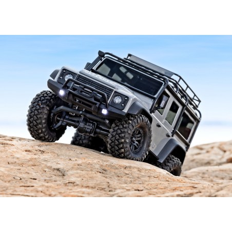 TRAXXAS LAND ROVER DEFENDER 1/18 TRX-4M Scale and Trail Crawler 4WD Electric Truck with TQ GRIS RCPROGRANADA.COM - Imagen 7