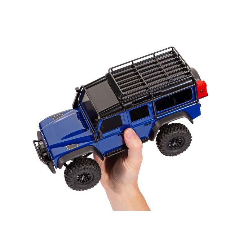 NOVEDAD TRAXXAS LAND ROVER  1/18 TRX-4M Scale and Trail Crawler LAND ROVER DEFENDER GRIS  4WD Electric Truck with TQ TRX97054-1S - Imagen 14