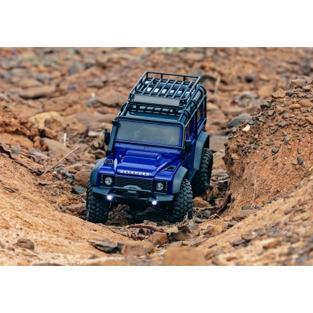 TRAXXAS LAND ROVER DEFENDER 1/18 TRX-4M Scale and Trail Crawler 4WD Electric Truck with TQ GRIS RCPROGRANADA.COM - Imagen 11