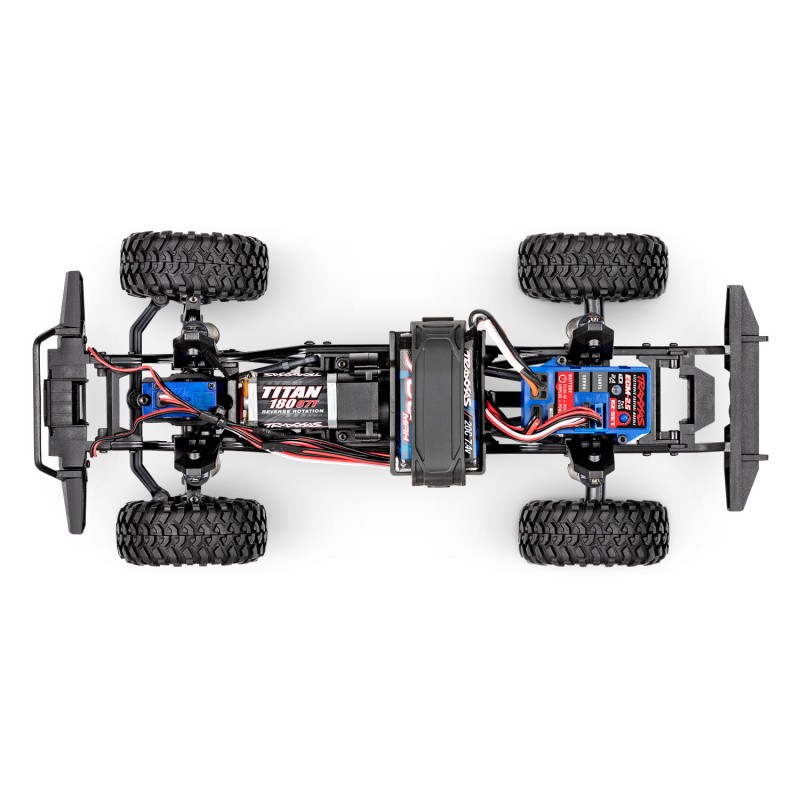 NOVEDAD TRAXXAS LAND ROVER  1/18 TRX-4M Scale and Trail Crawler LAND ROVER DEFENDER AZUL 4WD Electric Truck with TQ TRX97054-1S - Imagen 8