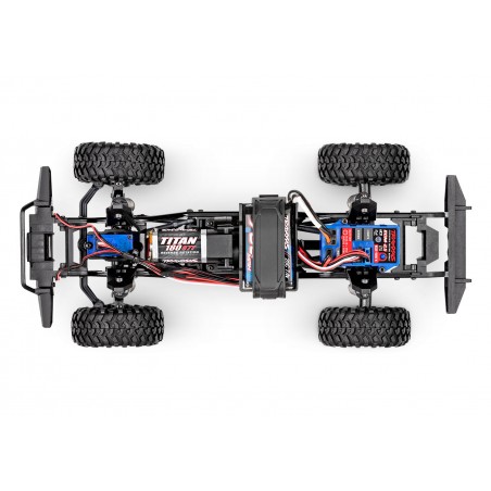 NOVEDAD TRAXXAS LAND ROVER  1/18 TRX-4M Scale and Trail Crawler LAND ROVER DEFENDER AZUL 4WD Electric Truck with TQ TRX97054-1S - Imagen 8