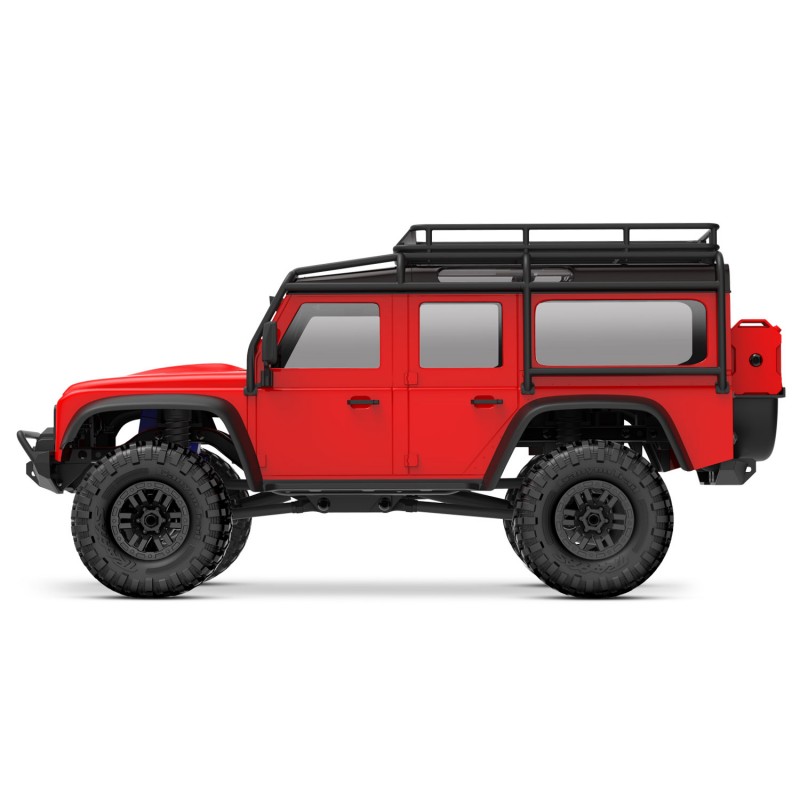 TRAXXAS LAND ROVER DEFENDER 1/18 TRX-4M Scale and Trail Crawler 4WD Electric Truck with TQ ROJO RCPROGRANADA.COM - Imagen 3