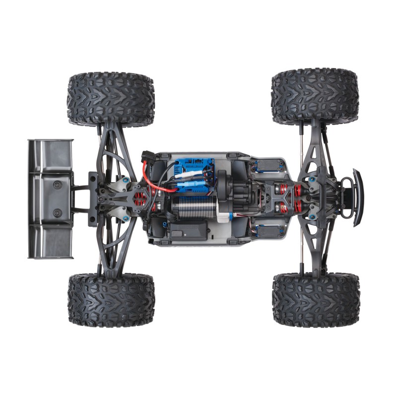 TRAXXAS E-REVO VXL 2.0 BRUSHLESS 6S TSM 1/10 MONSTER TRUCK TRUGGY SOLAR FLARE RCPROGRANADA.COM - Imagen 3