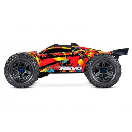 TRAXXAS E-REVO VXL 2.0 BRUSHLESS 6S TSM 1/10 MONSTER TRUCK TRUGGY SOLAR FLARE RCPROGRANADA.COM - Imagen 4