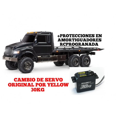 TRAXXAS TRX6 ULTIMATE RC HAULER 1/10 6X6 TQI 2.4GHZ RADIO,NEGRO RCPROGRANADA.COM - Imagen 7