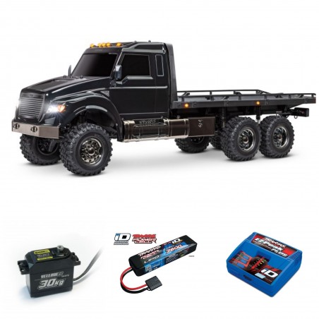 OFERTA TRAXXAS TRX6 ULTIMATE RC HAULER 1/10 6X6 ,NEGRO+BATERIA 7600 Y CARGADOR TRX RCPROGRANADA.COM - Imagen 1