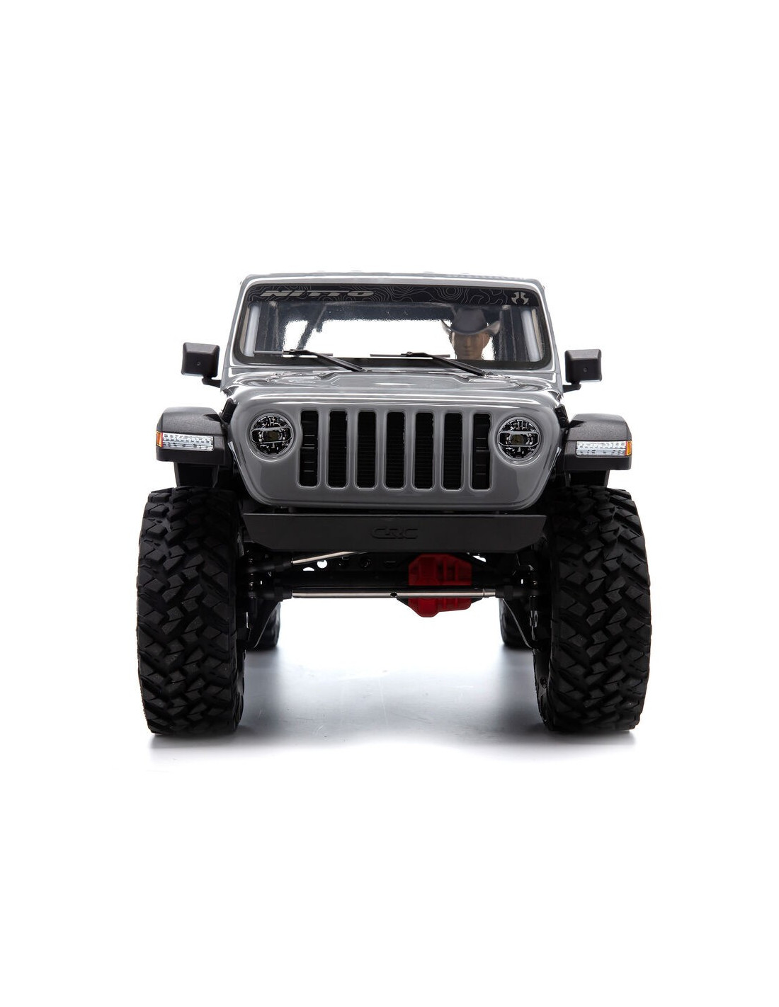 AXIAL SCX10 III JEEP WRANGLER 1/10 4WD RTR ROJOAXI03003T1GRIS