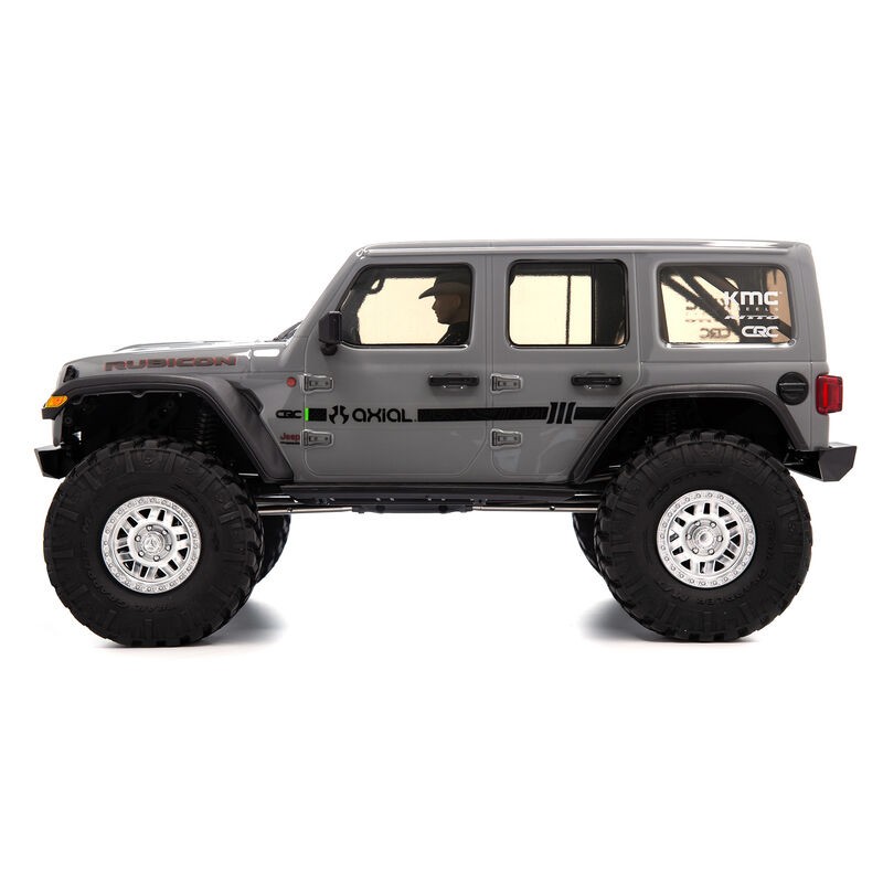 ホビーラジコン Axial SCX10iii Jeep Wrangler Rubicon JLU AXIAL SCX10 III JEEP WRANGLER 1/10 4WD RTR ROJOAXI03003T1GRIS