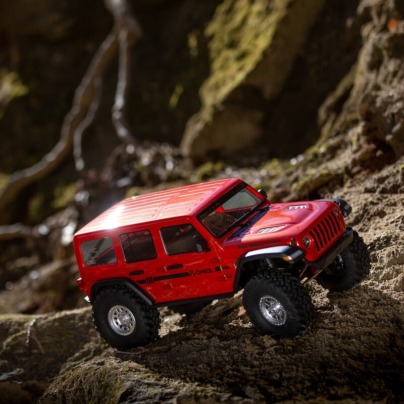 AXIAL SCX10 III JEEP WRANGLER 1/10 4WD RTR ROJOAXI03003T2ROJO - Imagen 13