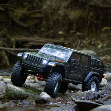 AXIAL SCX10 III JEEP JT GLADIATOR 1/10 CON PORTALES RTR, GRIS - Imagen 16