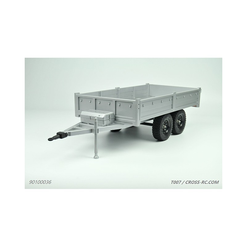 Cross RC T007 Remolque maqueta 1/10 con lona rcprogranada.com - Imagen 6