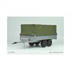 Cross RC T007 Remolque maqueta 1/10 con lona rcprogranada.com - Imagen 1