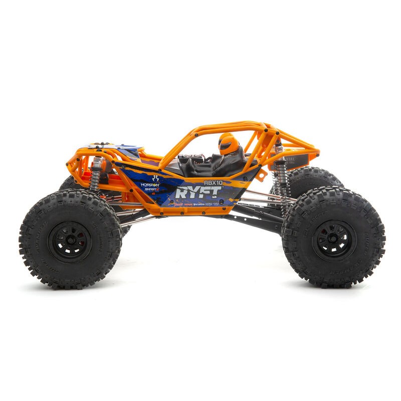 AXIAL 1/10 RBX10 Ryft 4WD Brushless Rock Bouncer RTR, naranjaAXI03005T1 - Imagen 3