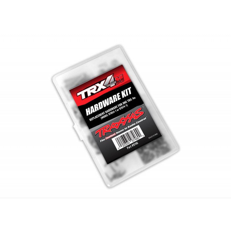 TRX9746 Juego de tornillería, completo TRX-4M 1/18RCPROGRANADA.COM - Imagen 1