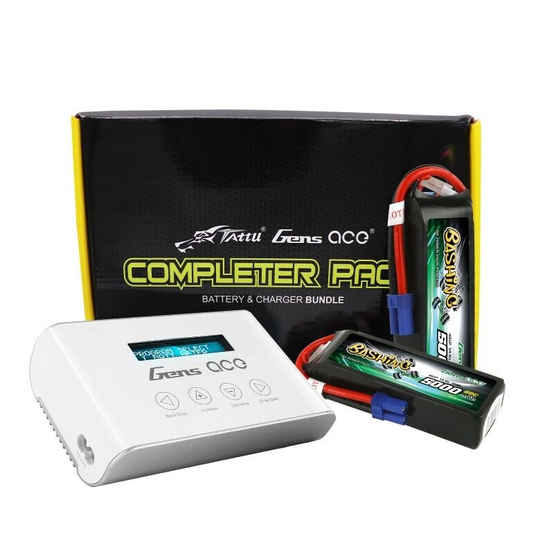 COMBO Gens ace Bashing 5000mAh 4S1P (2 piezas) + Paquete de cargador de batería RC Smart Balance de Imars IIIRCPROGRANADA.COM - Imagen 2