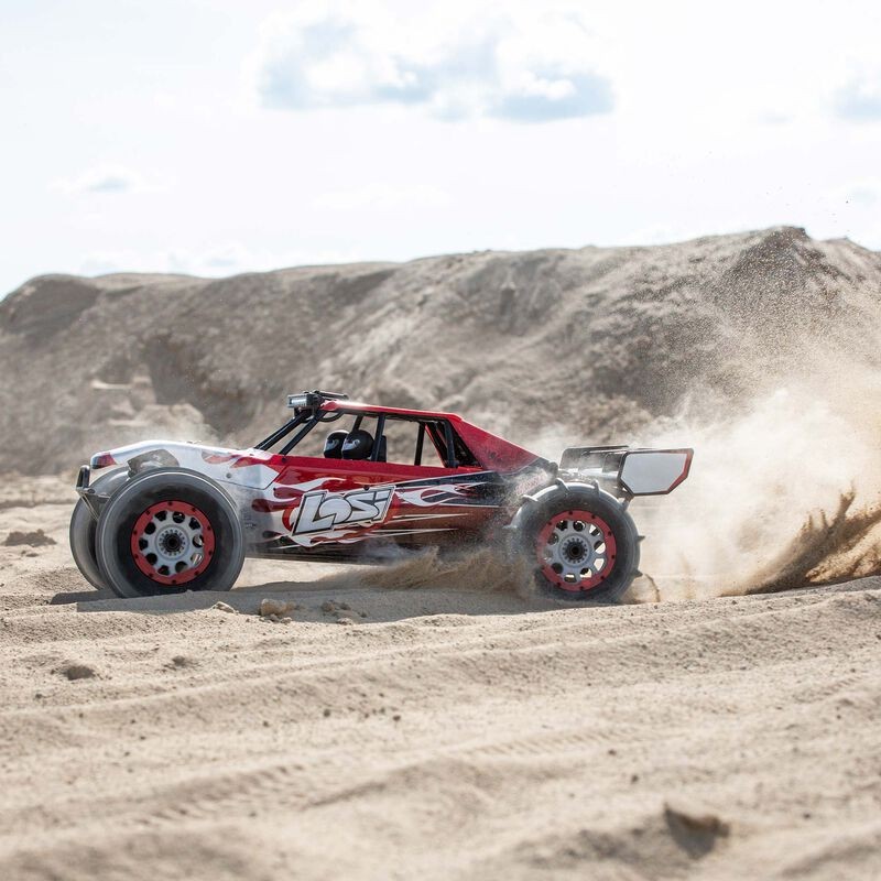 LOSI 1/5 DBXL DESERT BUGGY XL-E 2.0 4WD BRUSHLESS AVC ROJO