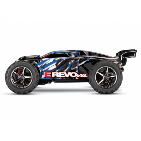 TRAXXAS E-REVO 1/16 VXL 4WD BRUSHLESS 4X4 RTR NEGRO/AZUL RCPROGRANADA.COM - Imagen 2
