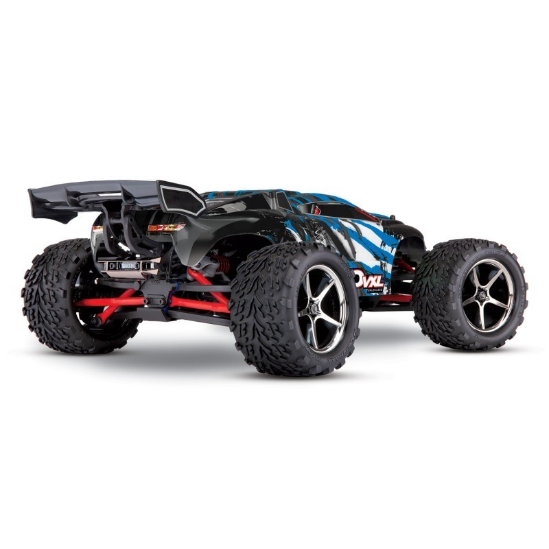 TRAXXAS E-REVO 1/16 VXL 4WD BRUSHLESS 4X4 RTR NEGRO/AZUL RCPROGRANADA.COM - Imagen 4