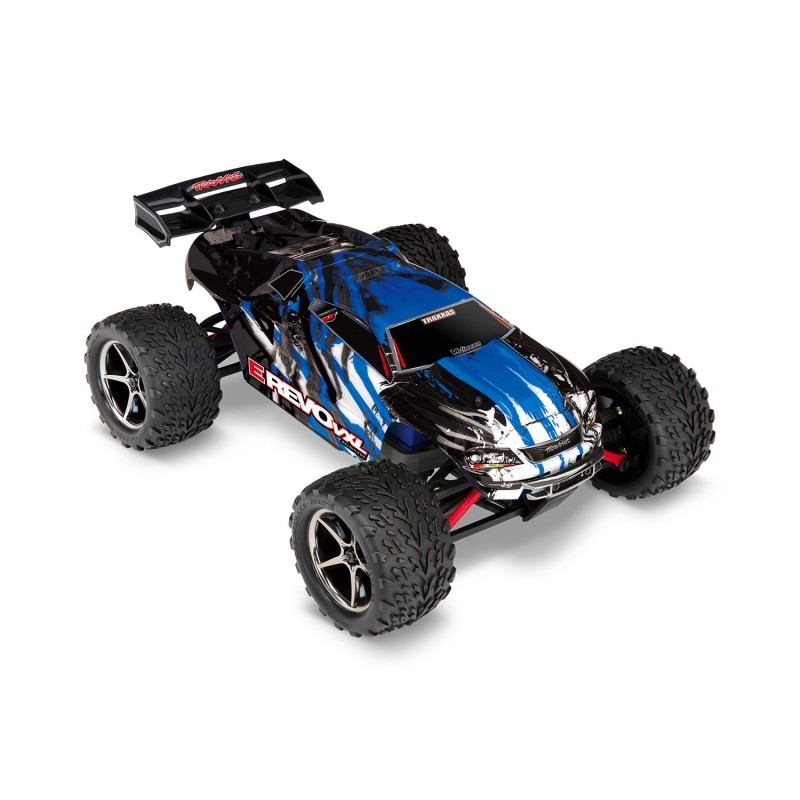 TRAXXAS E-REVO 1/16 VXL 4WD BRUSHLESS 4X4 RTR NEGRO/AZUL RCPROGRANADA.COM - Imagen 5