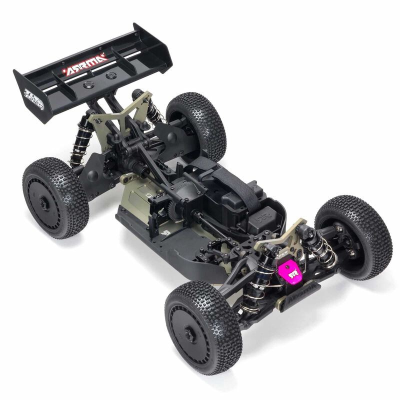 ARRMA TYPHON 1/8 BUGGY TLR TUNED KIT ELECTRICO 4WD ROSA Y MORADO RCPROGRANADA.COM - Imagen 17