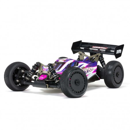 ARRMA TYPHON 1/8 BUGGY TLR TUNED KIT ELECTRICO 4WD ROSA Y MORADO RCPROGRANADA.COM - Imagen 25
