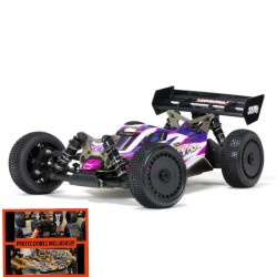 ARRMA TYPHON 1/8 BUGGY TLR TUNED KIT ELECTRICO 4WD ROSA Y MORADO RCPROGRANADA.COM - Imagen 1