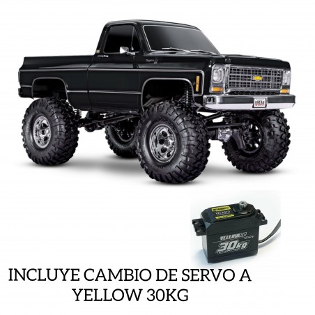 TRAXXAS TRX-4 1979 1/10 Chevrolet K10 Cheyenne HIGH TRAIL,NEGRO - Imagen 35