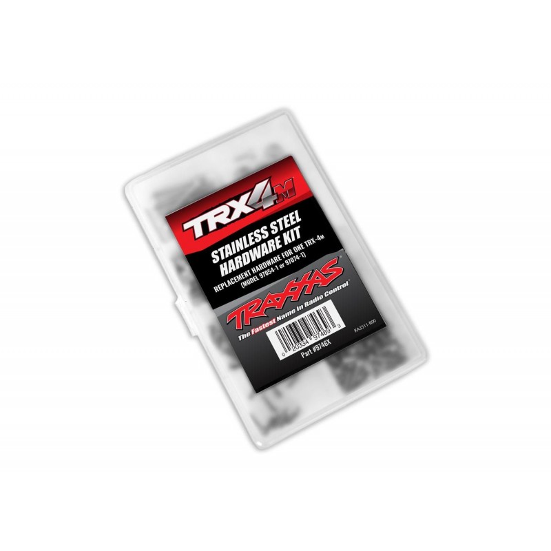 TRX9746X Kit de tornillería, acero inoxidable, completo ,RCPROGRANADA.COM - Imagen 1