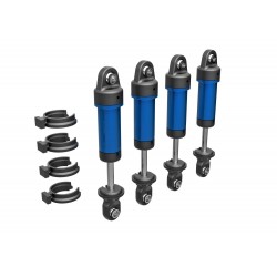 TRX9764-BLUE Amortiguadores, GTM, aluminio 6061-T6 (anodizado azul) (completamente ensamblados sin resortes) (4)RCPROGRANADA.COM - Imagen 1