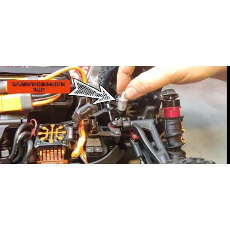 ARRMA Typhon TLR Tuned 1/8TT Brushless 6S 4WD RTR+SUPLEMENTOS DE ALUMINIO PARA ELEVAR CARROCERIA RCPROIGRANADA.COM - Imagen 3