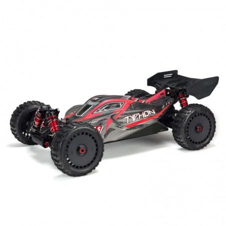ARRMA 1/8 TYPHON 6S V5 4WD BLX BUGGY RTR MOTOR SPEKTRUM FIRMA+CAMBIO DE SERVO - Imagen 1